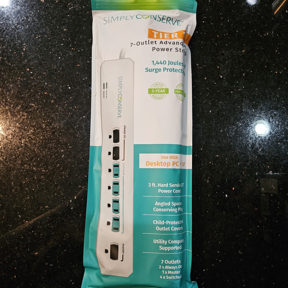 Simply Conserve 7-Outlet Power Strip